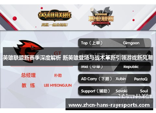 英雄联盟新赛季深度解析 新英雄登场与战术革新引领游戏新风潮 英雄联盟新赛季深度解析 新英雄登场与战术革新引领游戏新风潮